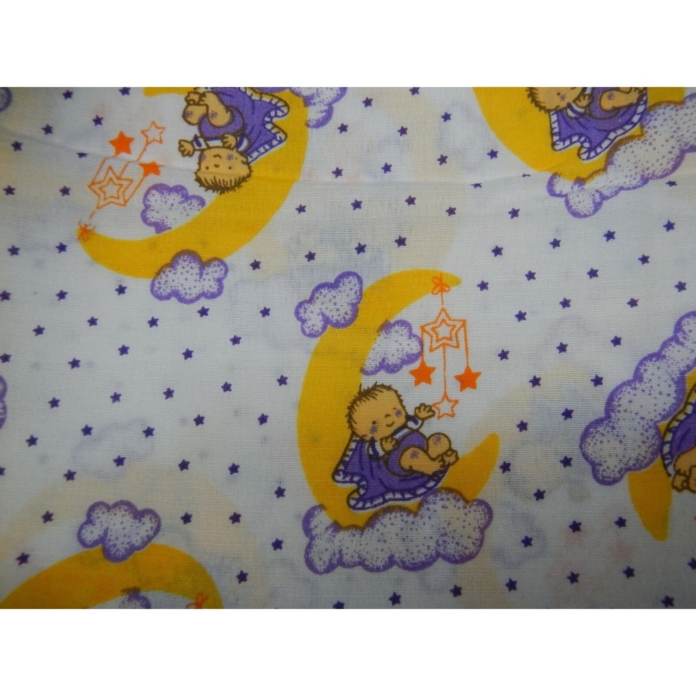 New Vintage Baby Cotton Fabric by the Yard (1Yd - 36" X‎ 44" Pre-Cut) Sewing
